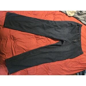 Women's Lee Blue Relaxed Fit Straight Leg Mid Rise Jeans Size 38x30